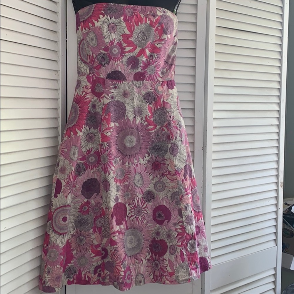 J Crew strapless garden party dress. 4 - Picture 5 of 7